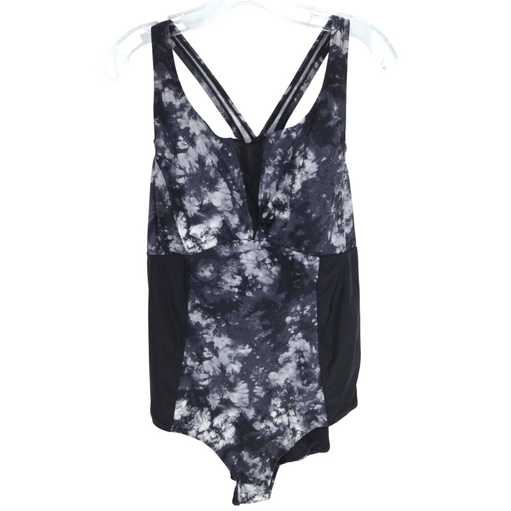torrid Swimsuit Racerback Marble pattern Cut out Beach Curvy Party Pool Ocean 3X